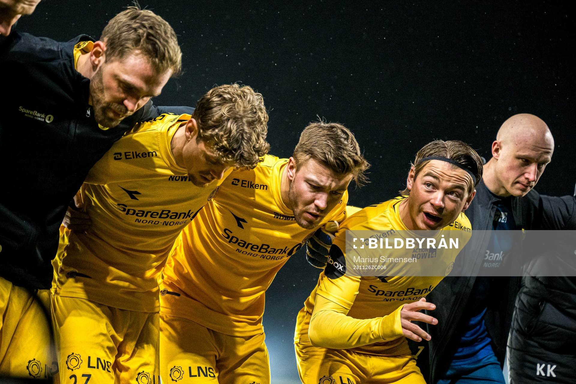 Sondre Sørli, Fredrik Bjørkan, Patrick Berg and Julian