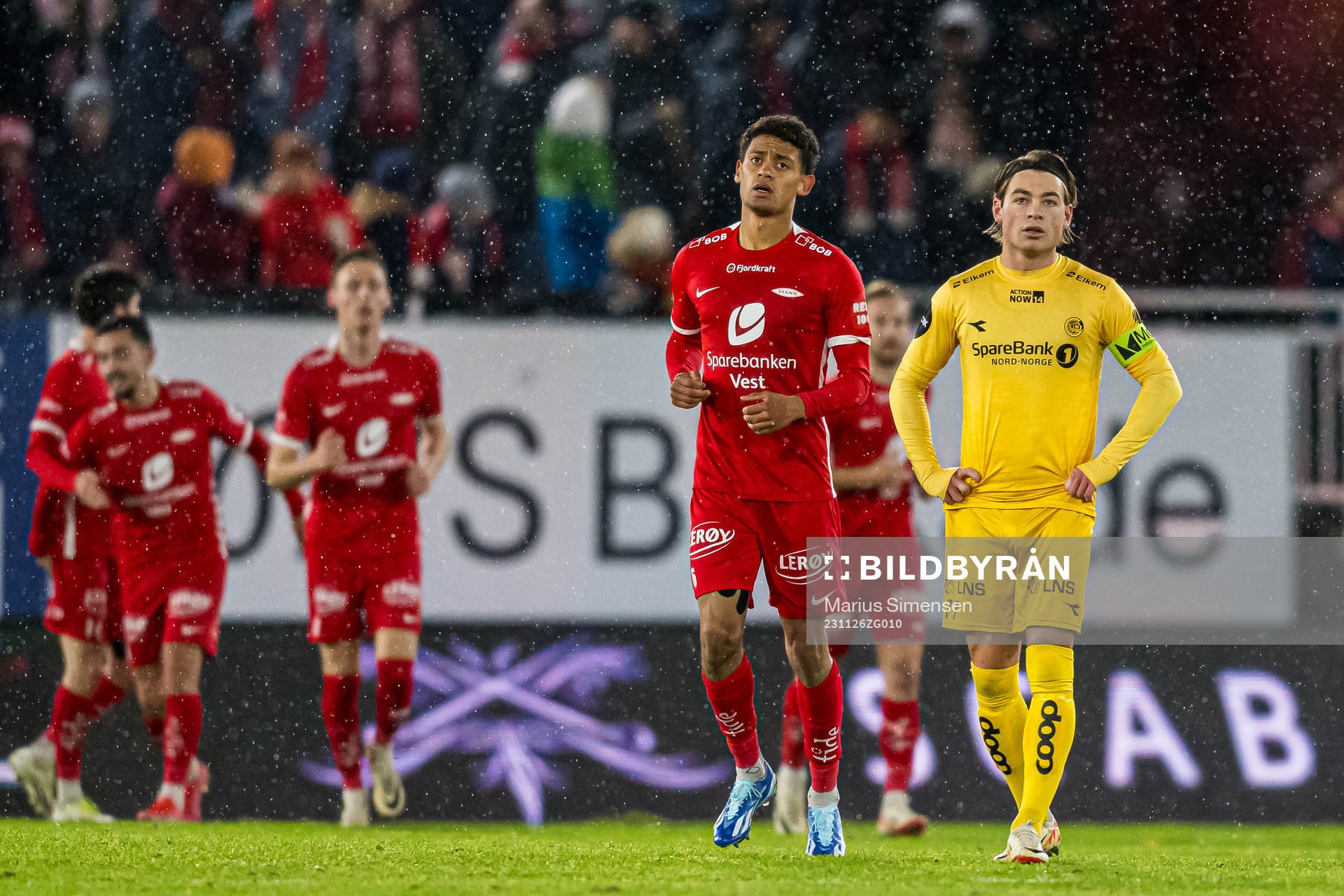 Patrick Berg of Bodø/Glimt looks dejected