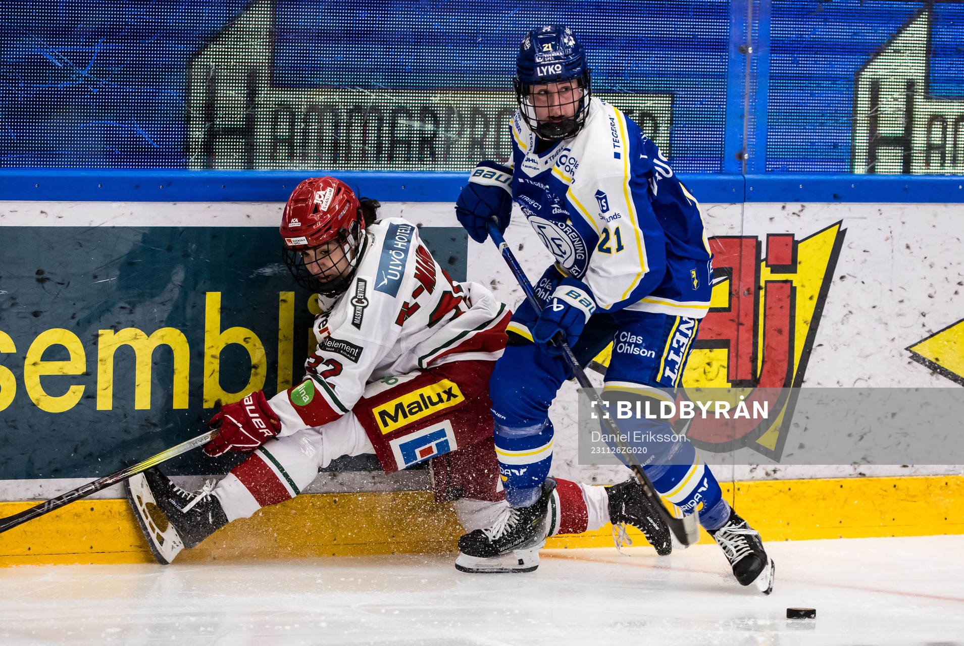 Modos Mariam El-Mahmadi och Leksands Emilie Kruse Johansen