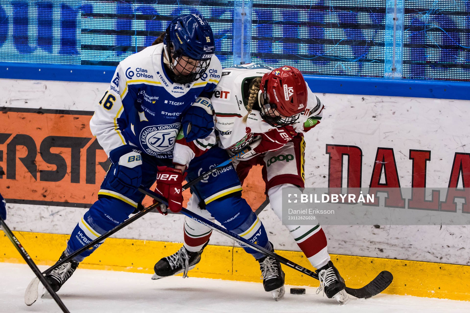 Leksands Matilda Af Bjur och Modos Linnea Andersson