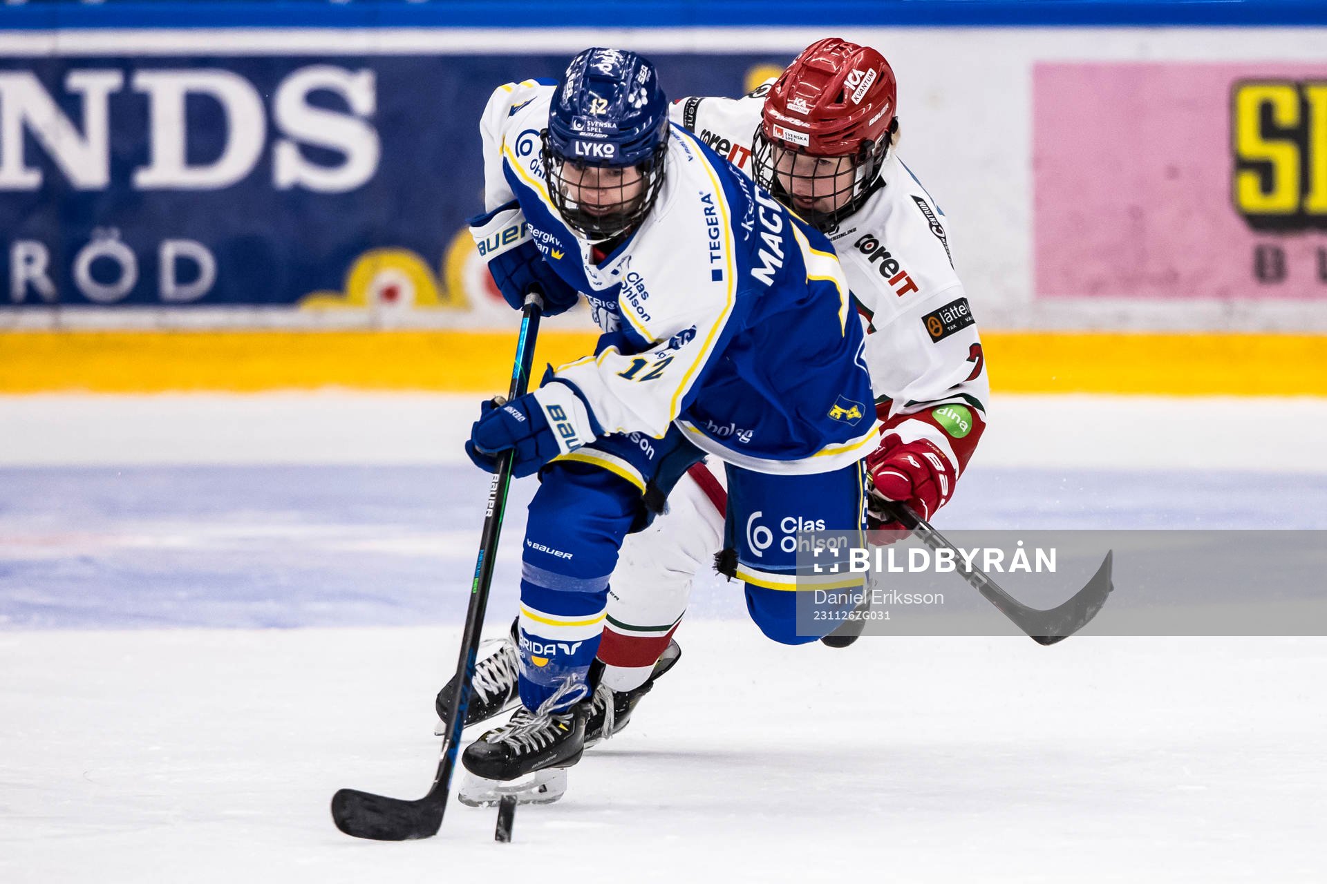 Leksands Autumn Macdougall och Modos Lina Ljungblom