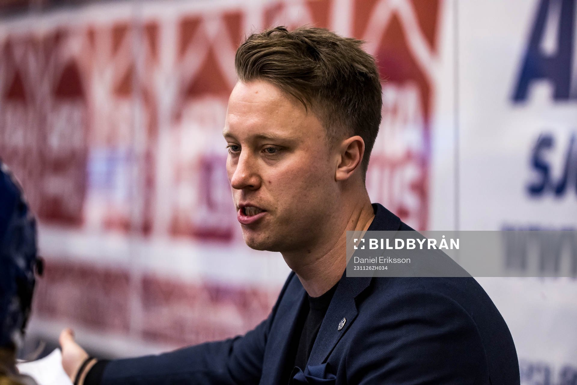 Leksands tränare Joakim Engström