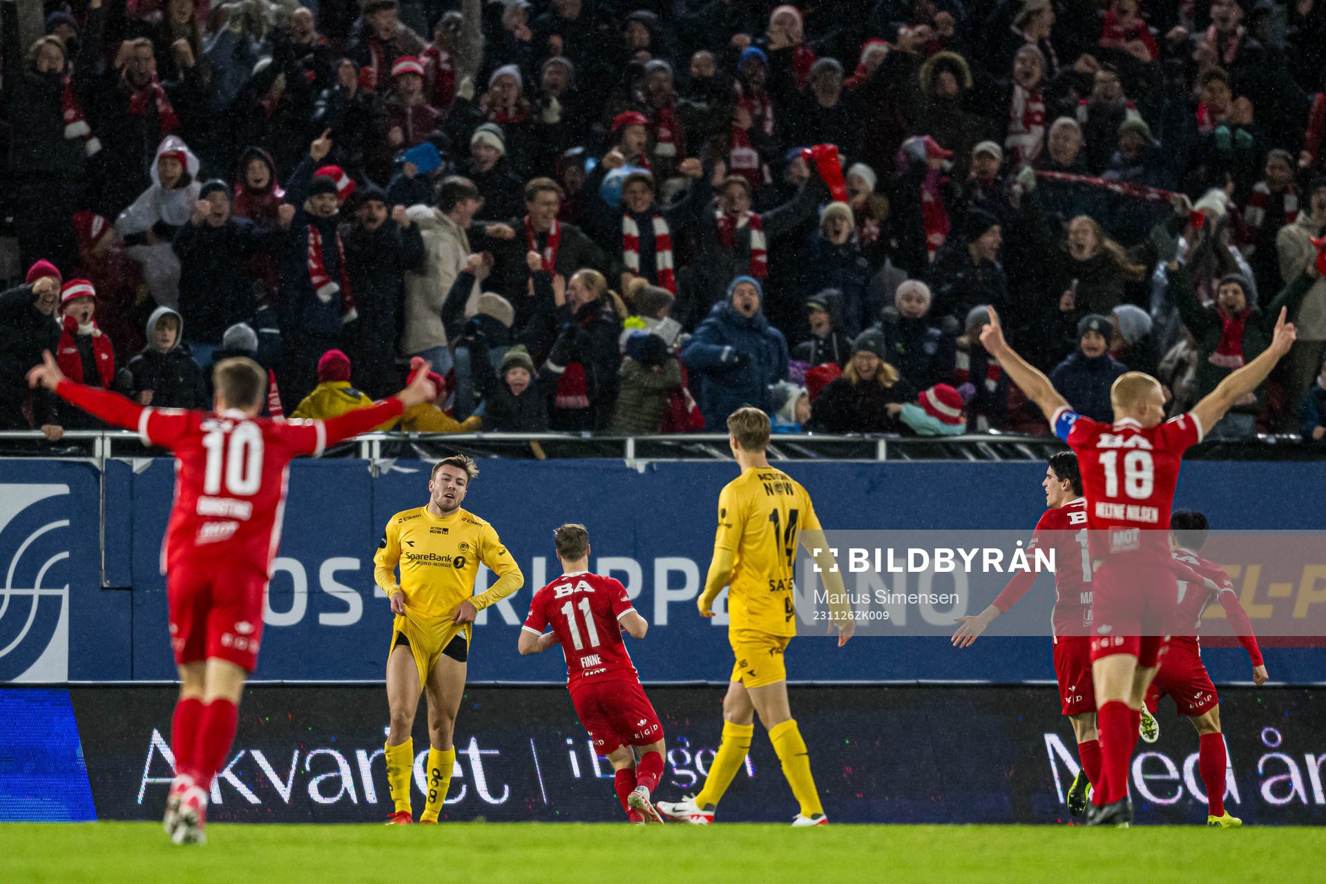 Fredrik Bjørkan of Bodø/Glimt looks dejected