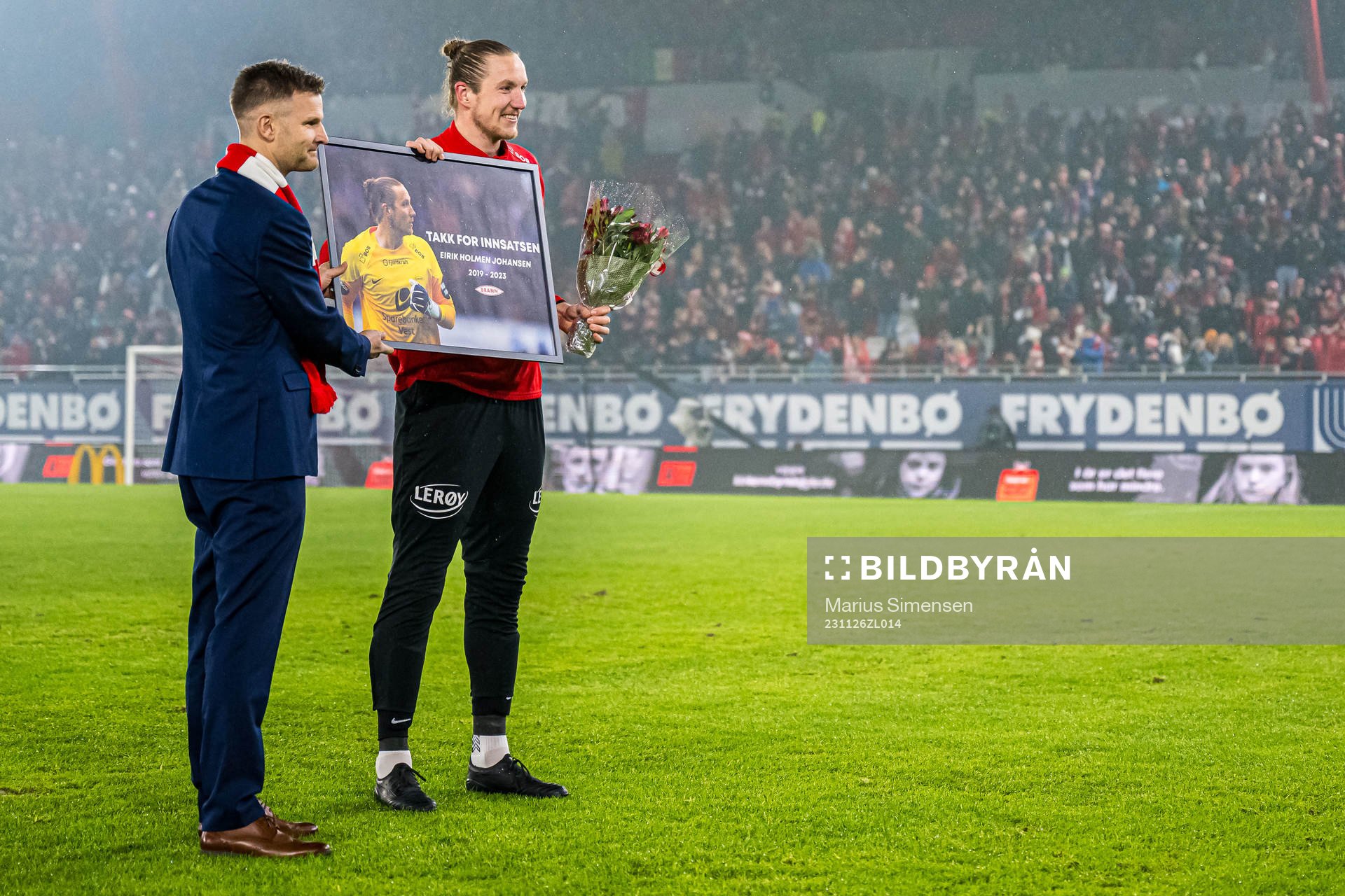 Eirik Holmen Johansen of Brann