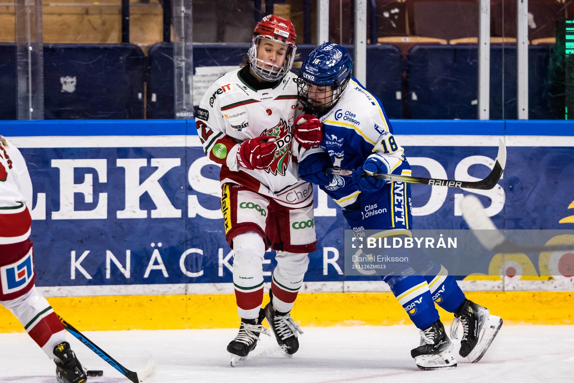 Modos Ebba Berglund och Leksands Ella Albinsson