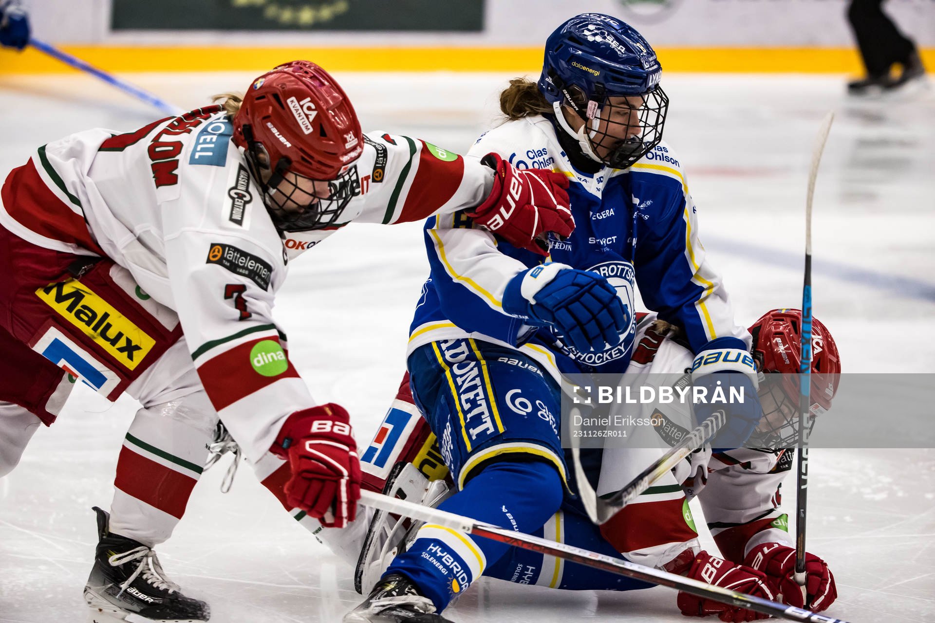 Modos Lina Ljungblom och Leksands Ella Albinsson och Modos