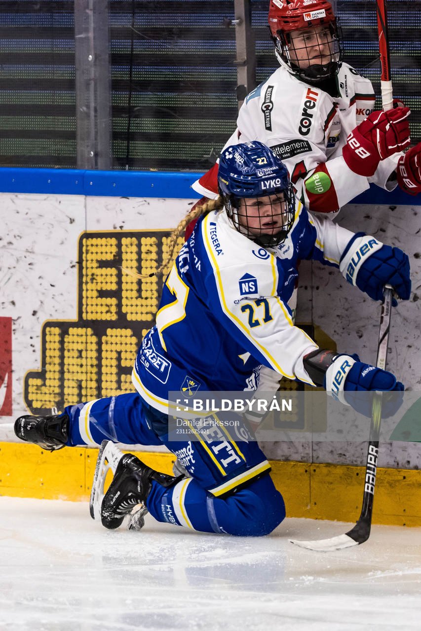 Leksands Shay Maloney och Modos Adela Sapovalivova