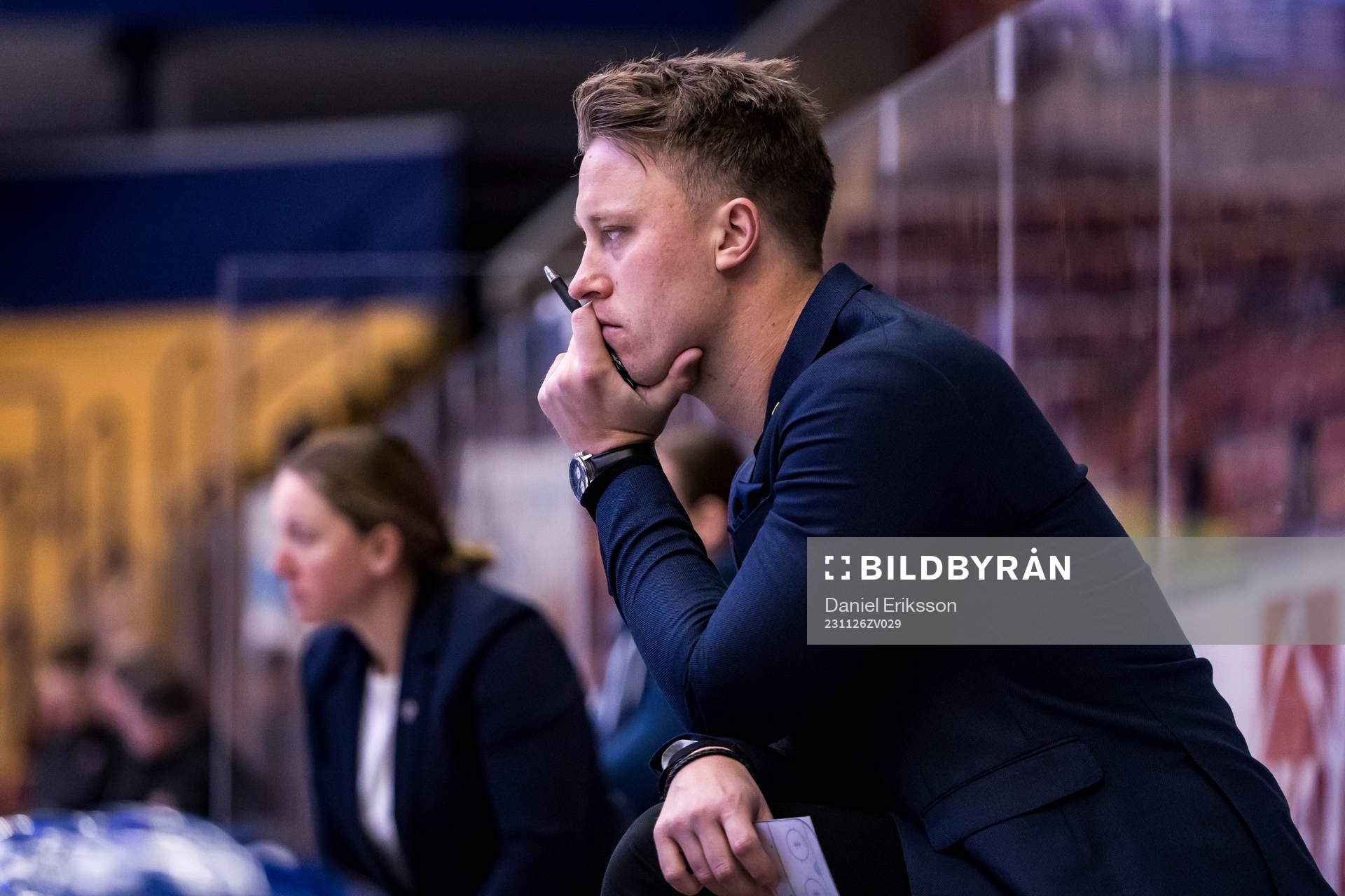Leksands tränare Joakim Engström