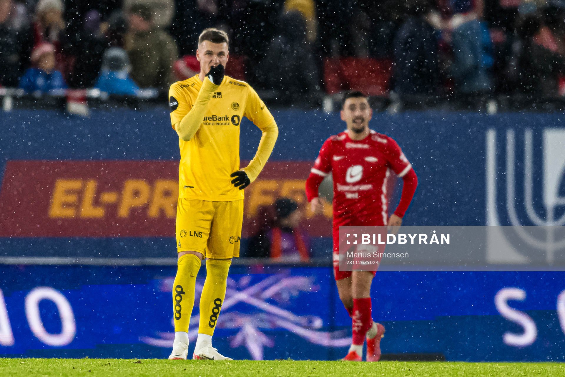 Odin Bjørtuft of Bodø/Glimt looks dejected