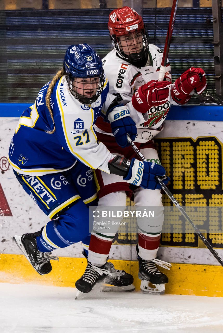 Leksands Shay Maloney och Modos Emma Seitz
