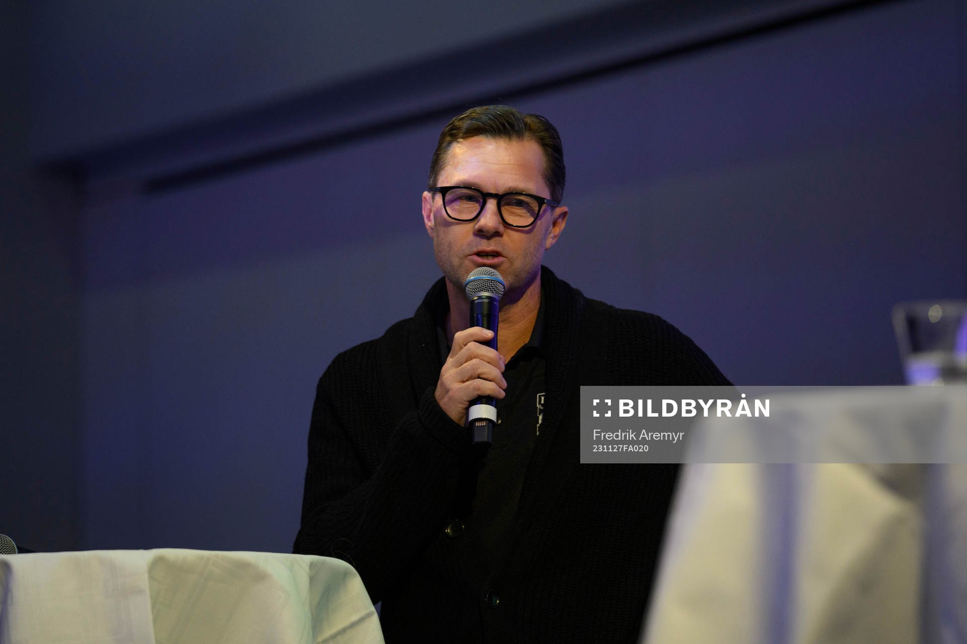 Damlagets huvudtränare Peter Svanström