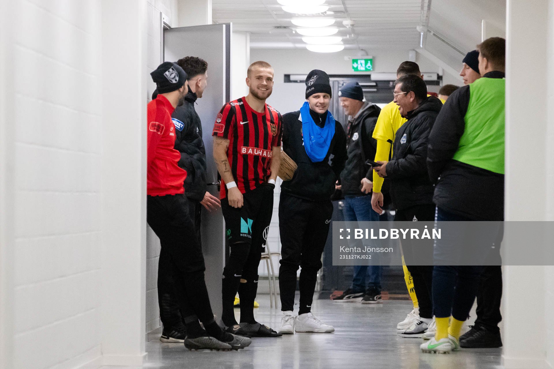 Brommapojkarnas Amadeus Sögaard och Oscar Pettersson