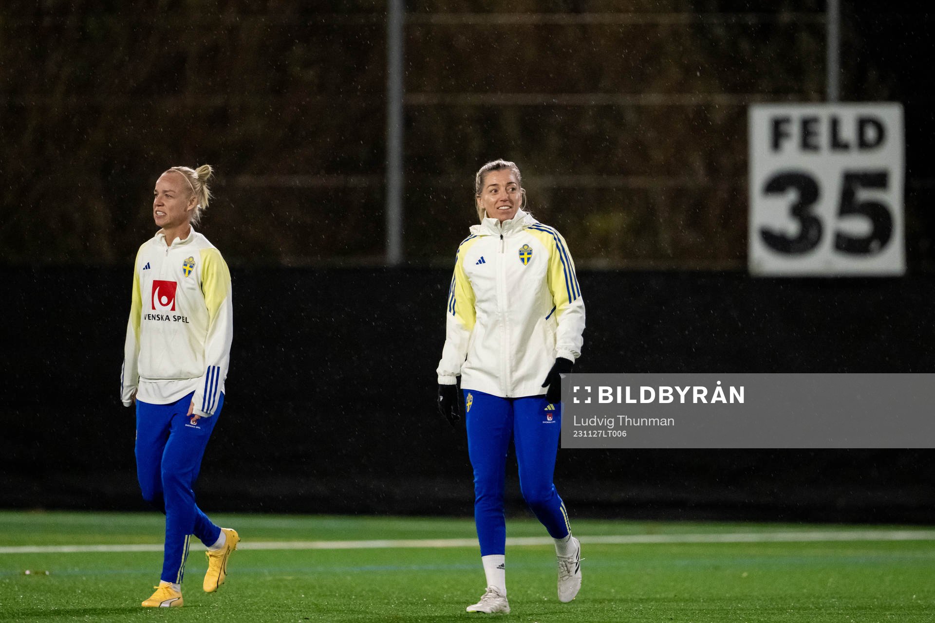 Caroline Seger and Linda Sembrant