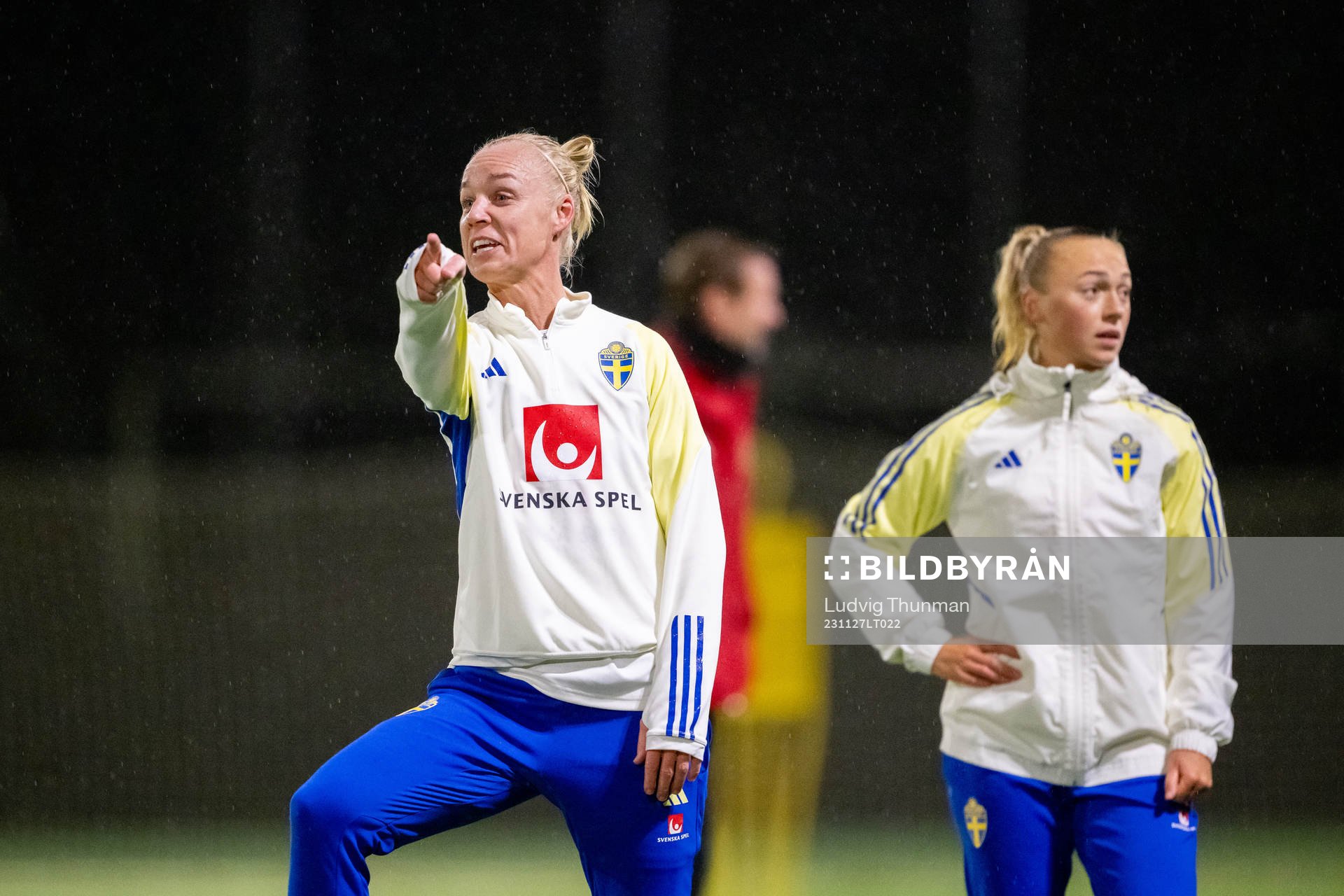 Caroline Seger and Hanna Bennison