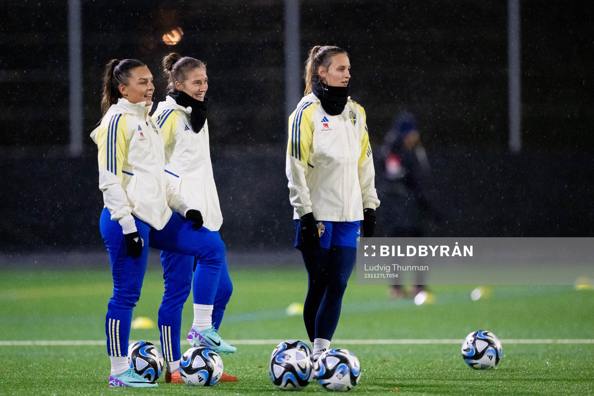 Johanna Rytting Kaneryd , Filippa Angeldahl and Nathalie
