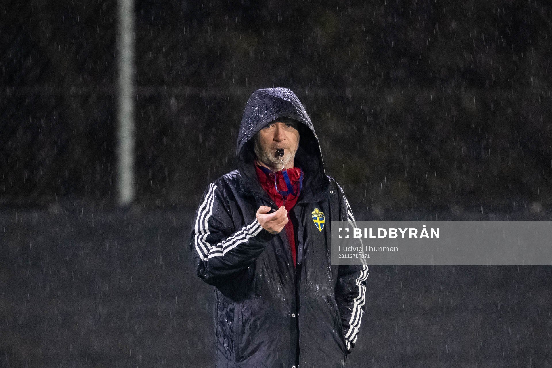 Head coach Peter Gerhardsson