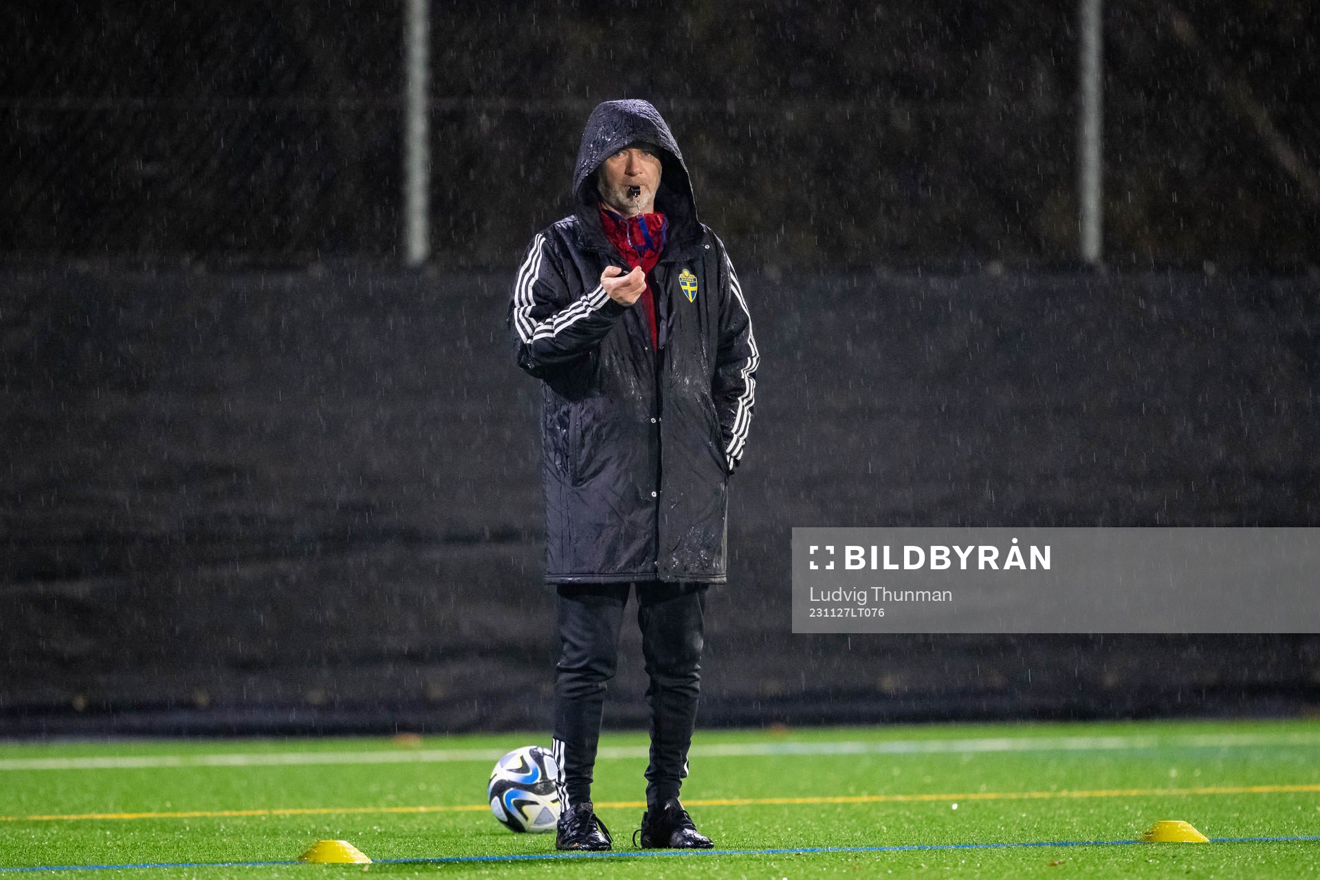 Head coach Peter Gerhardsson