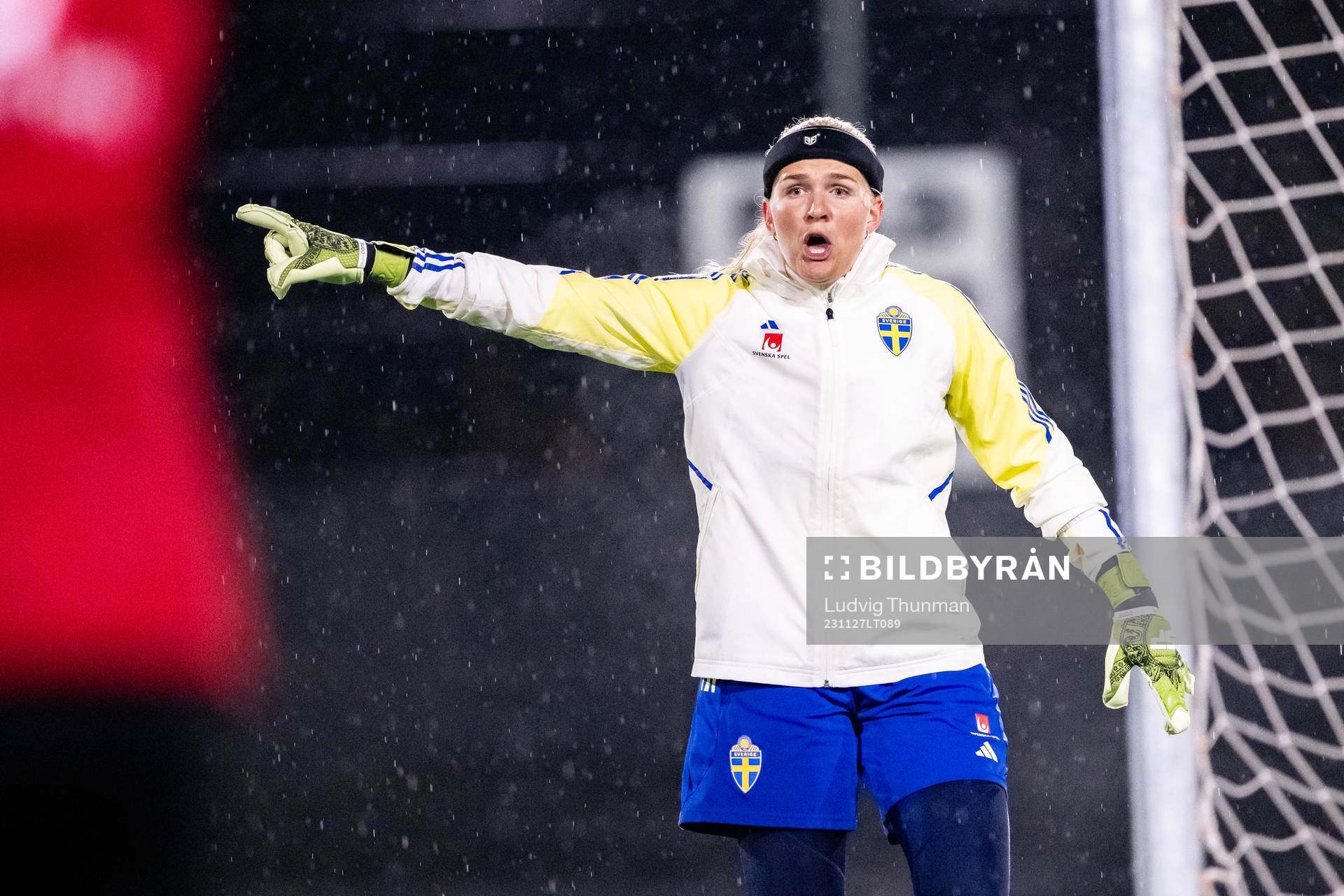 Goalkeeper Emma Holmgren