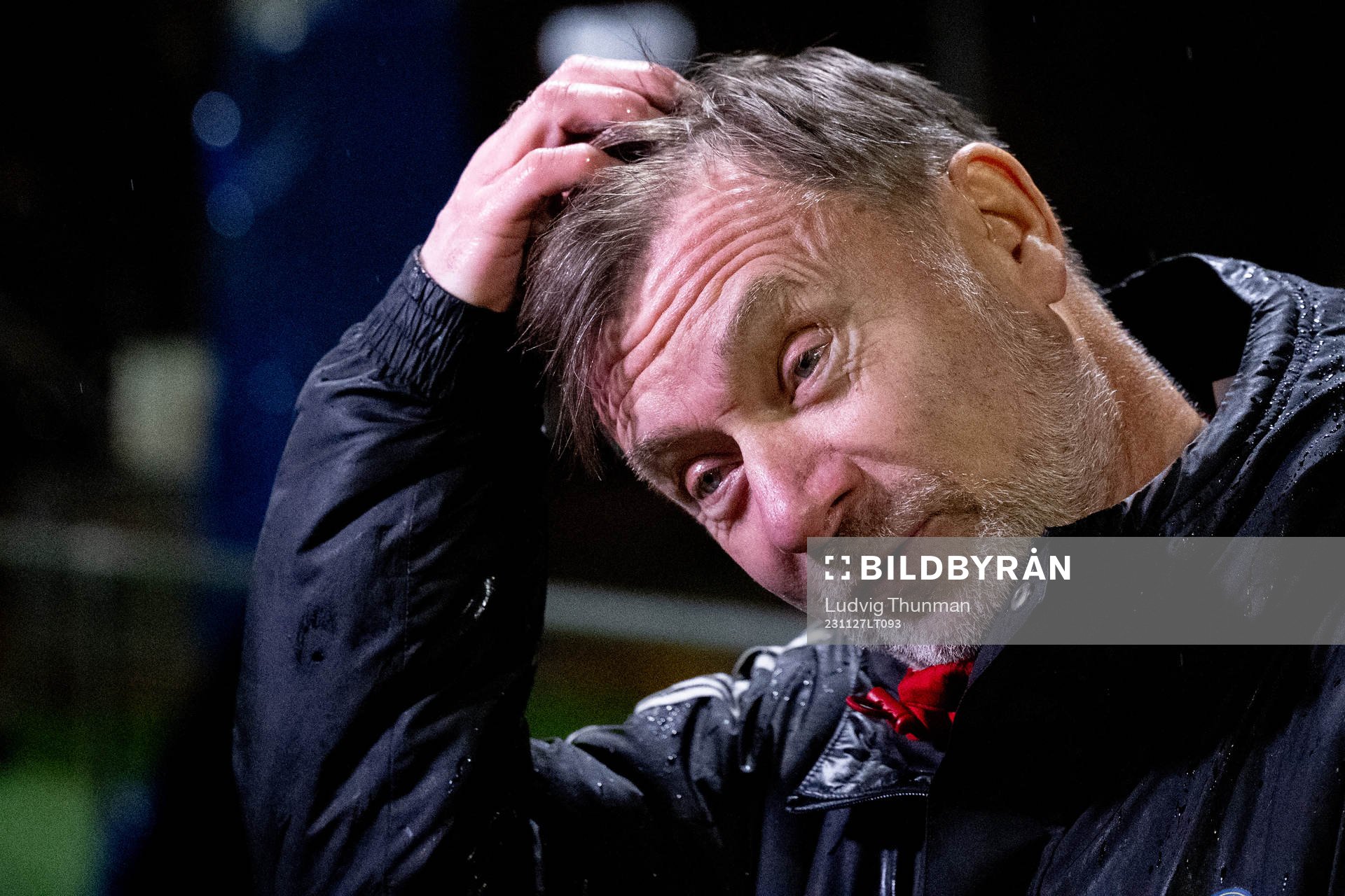 Head coach Peter Gerhardsson