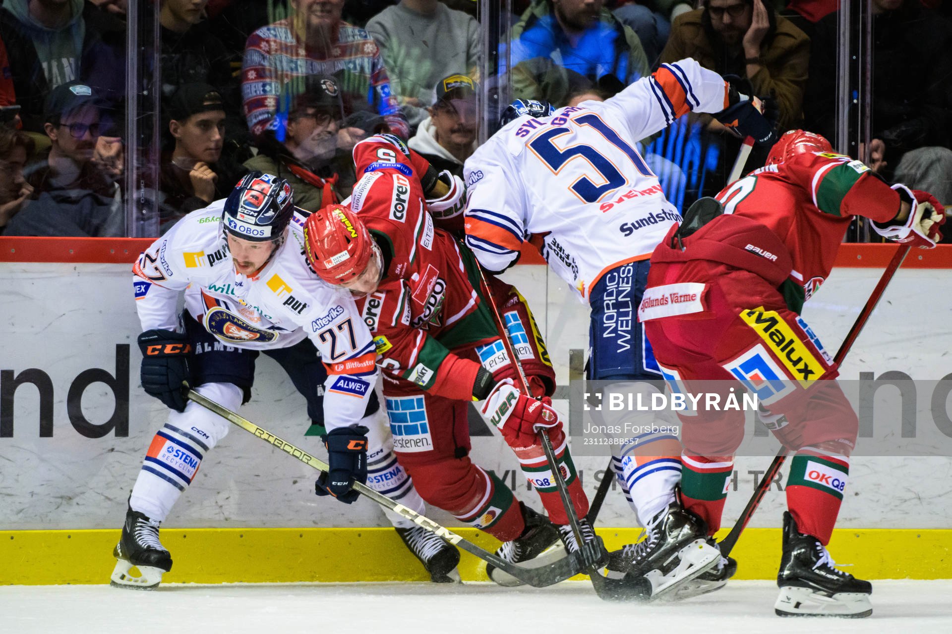 MoDos August Berg och Växjös Emil Sylvegård