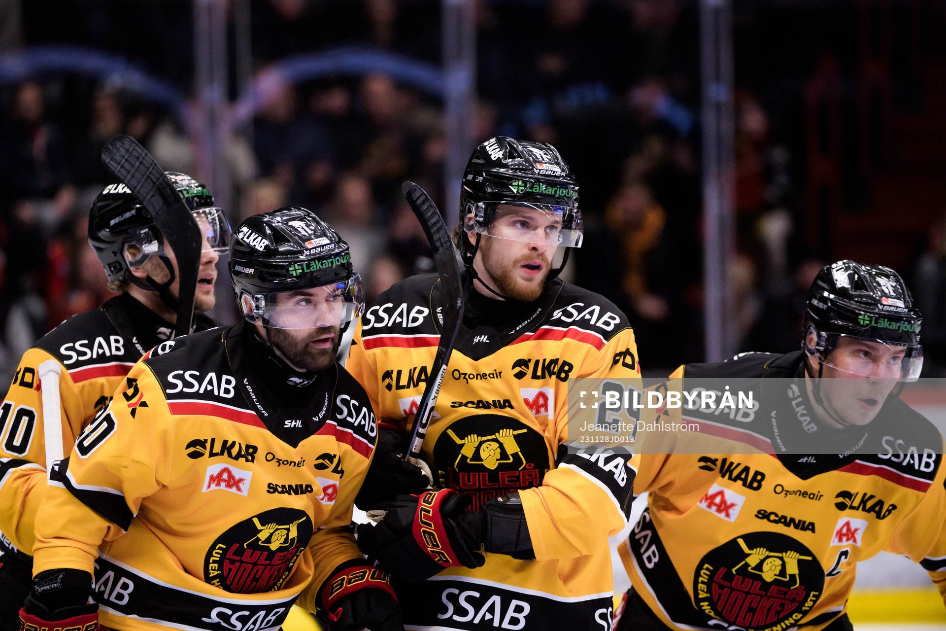Luleås Marcus Hardegård jublar