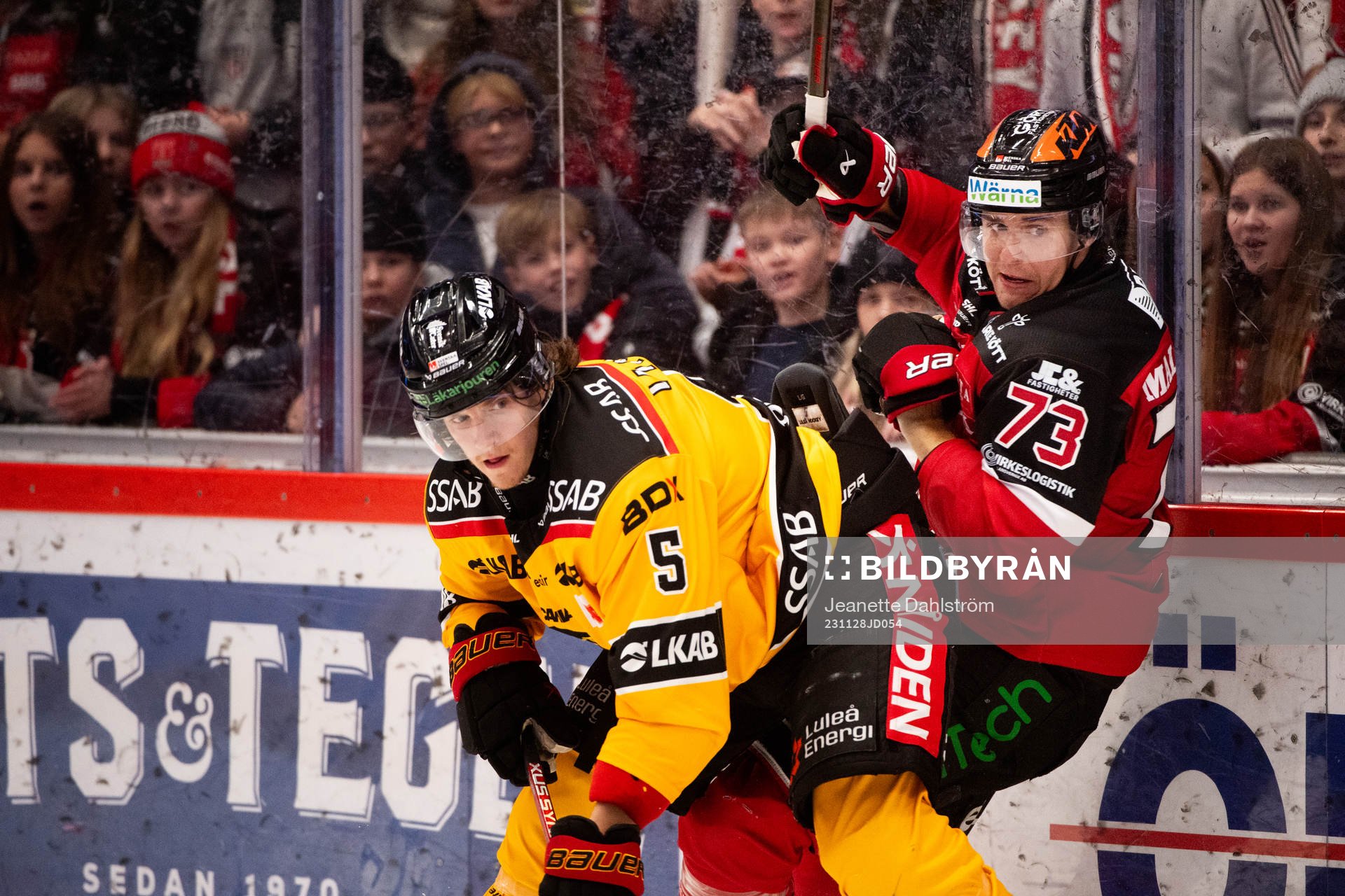 Luleås Marcus Hardegård och Örebros Oliver Eklind