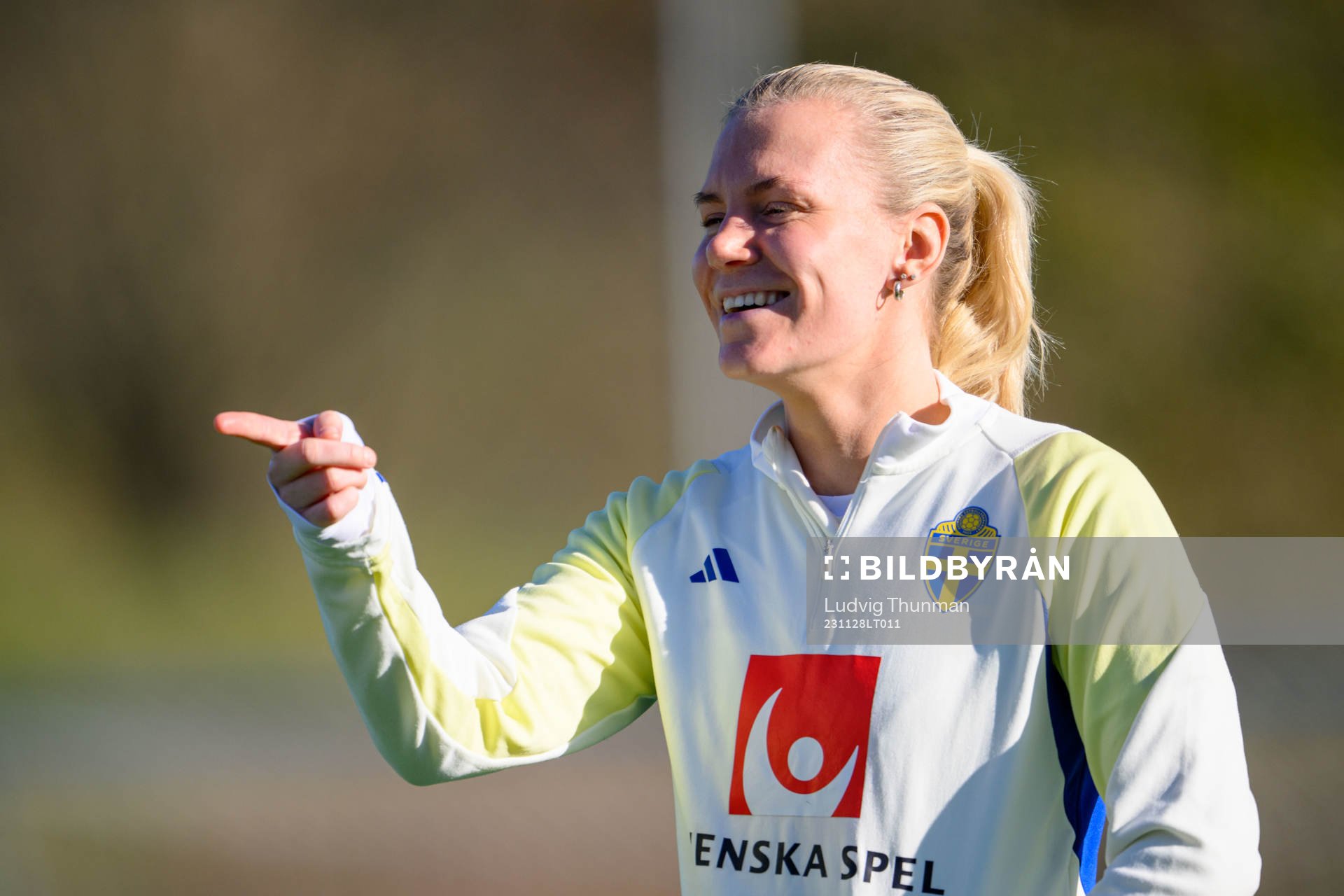 During a training session with the Women's National