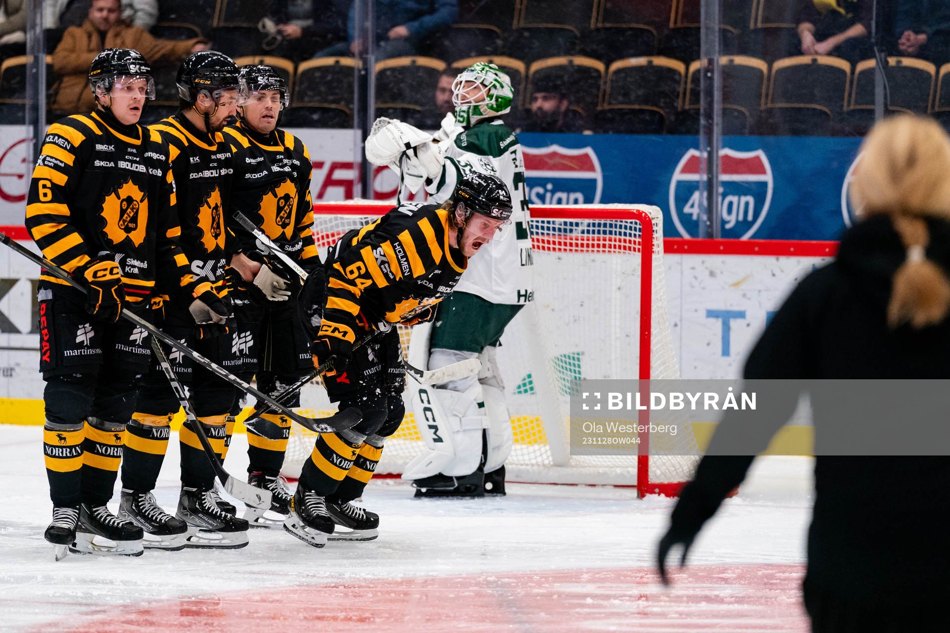 Skellefteås Jonathan Pudas har ont