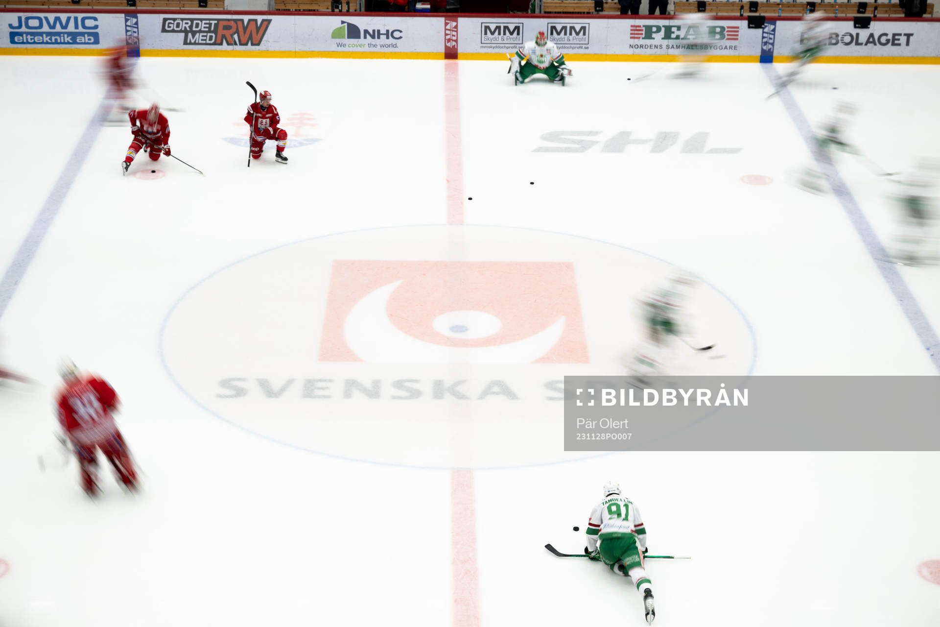 Lagen värmer upp