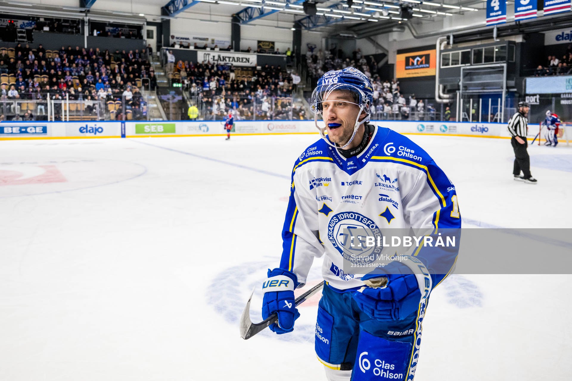 Leksands Max Veronneau jublar