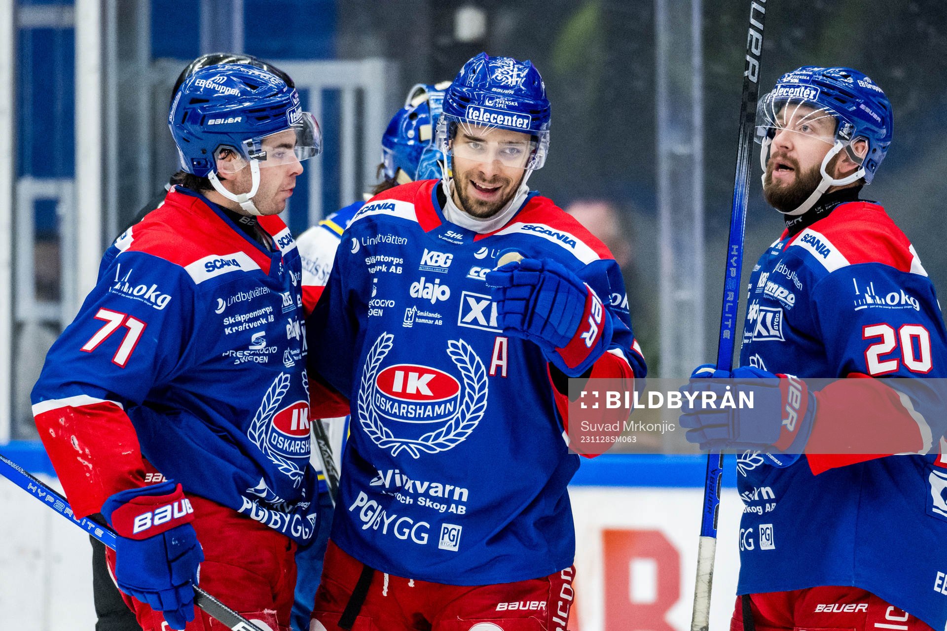 Oskarshamns Ahti Oksanen jublar