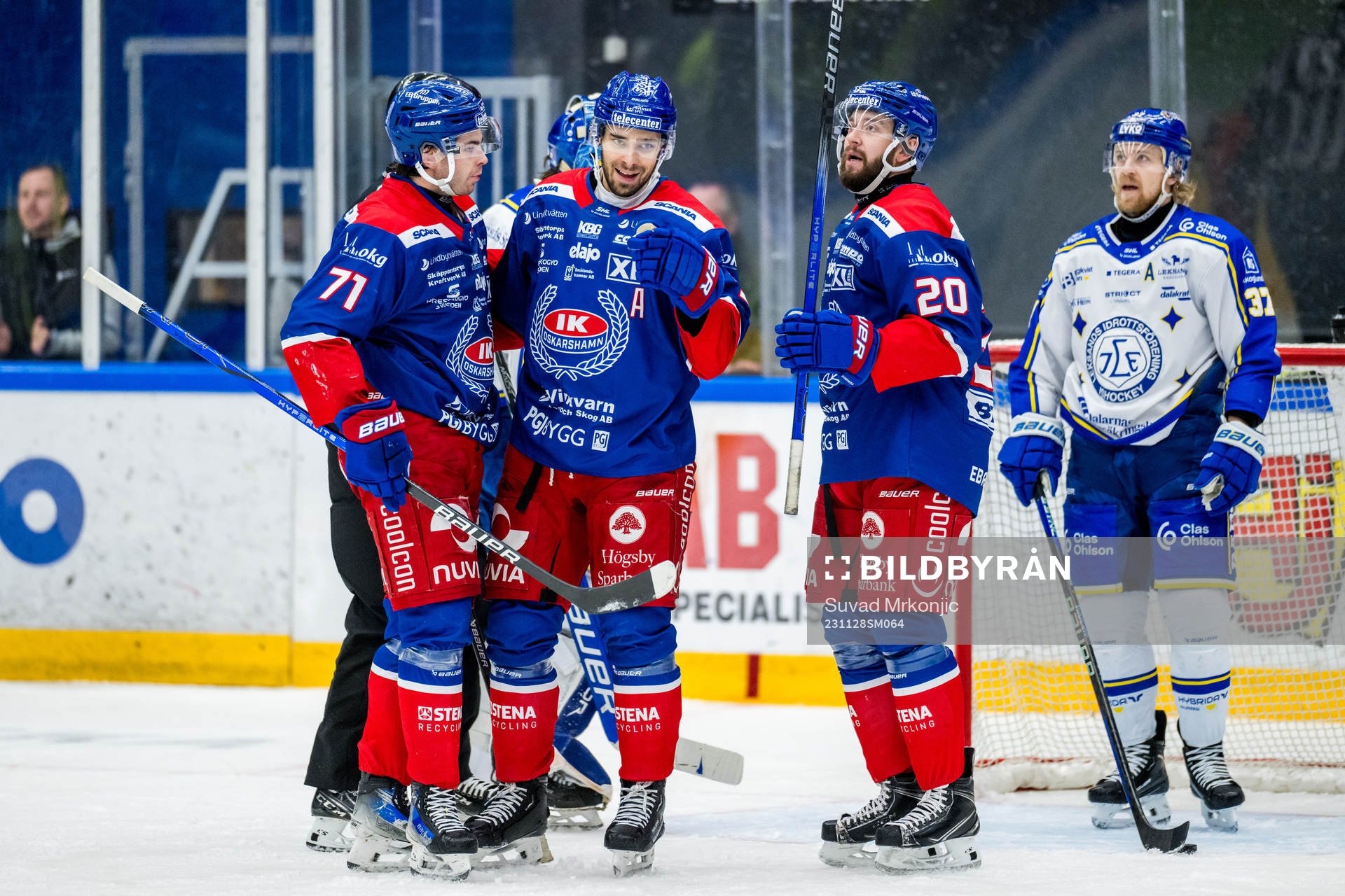 Oskarshamns Ahti Oksanen jublar