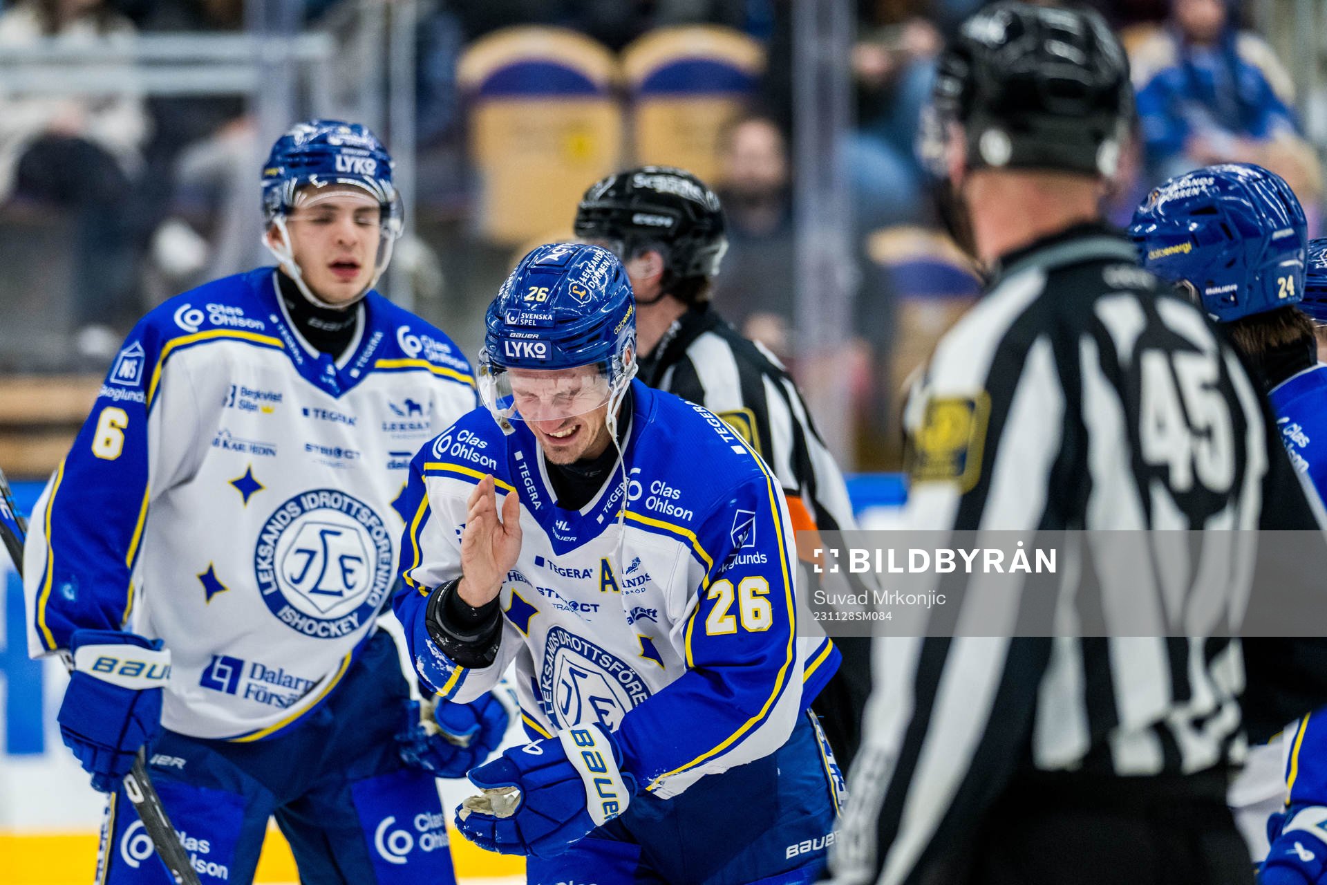 Leksands IFs Patrik Noren jublar