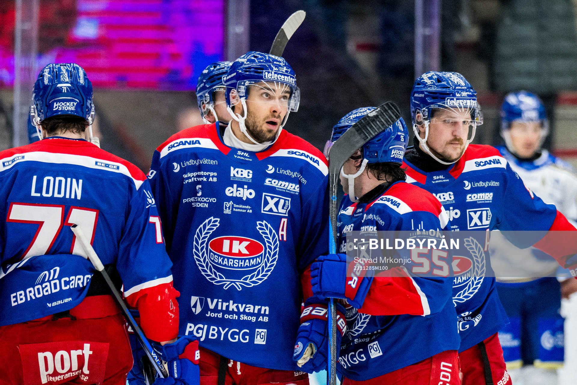 Oskarshamns Ahti Oksanen jublar