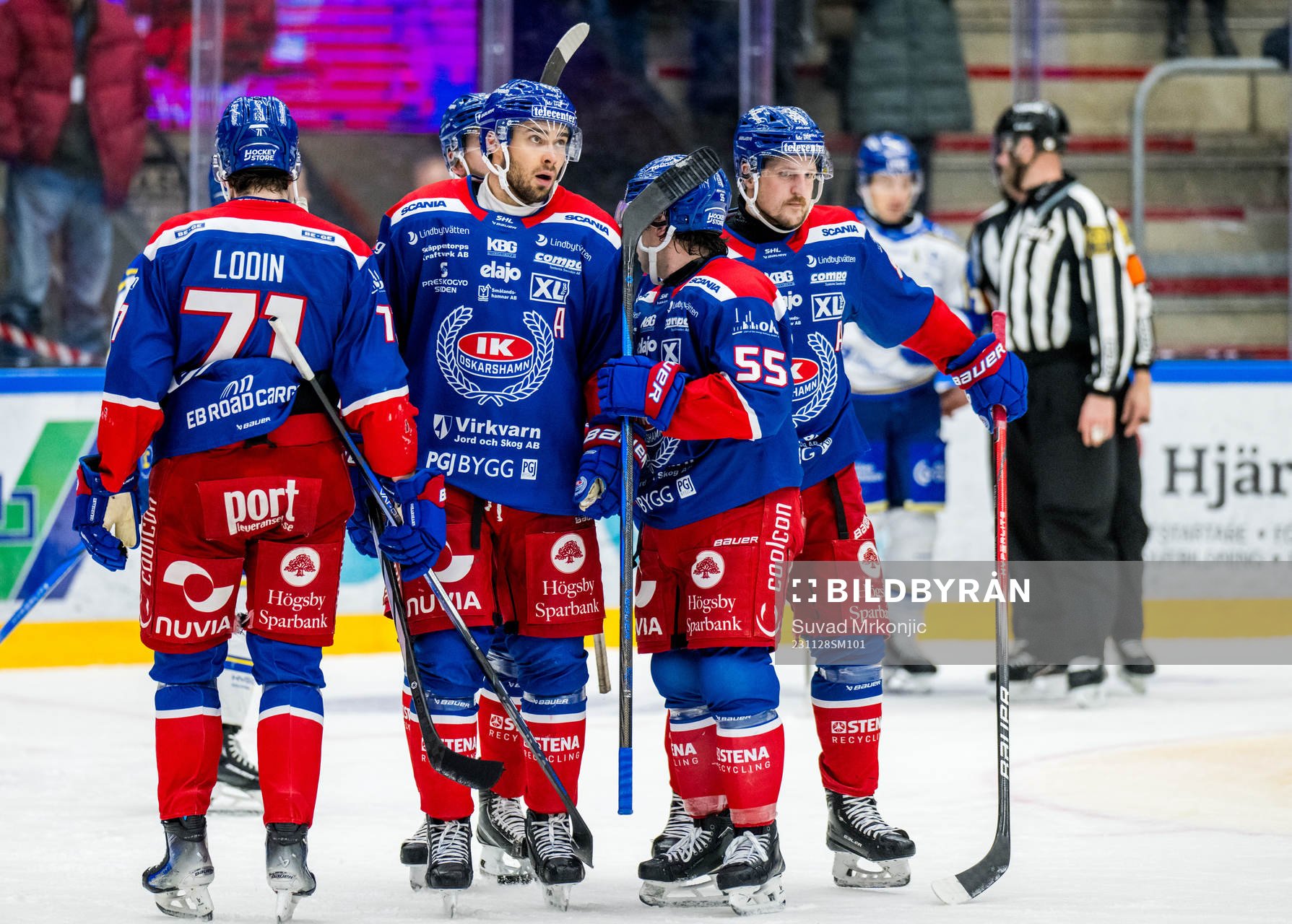 Oskarshamns Ahti Oksanen jublar