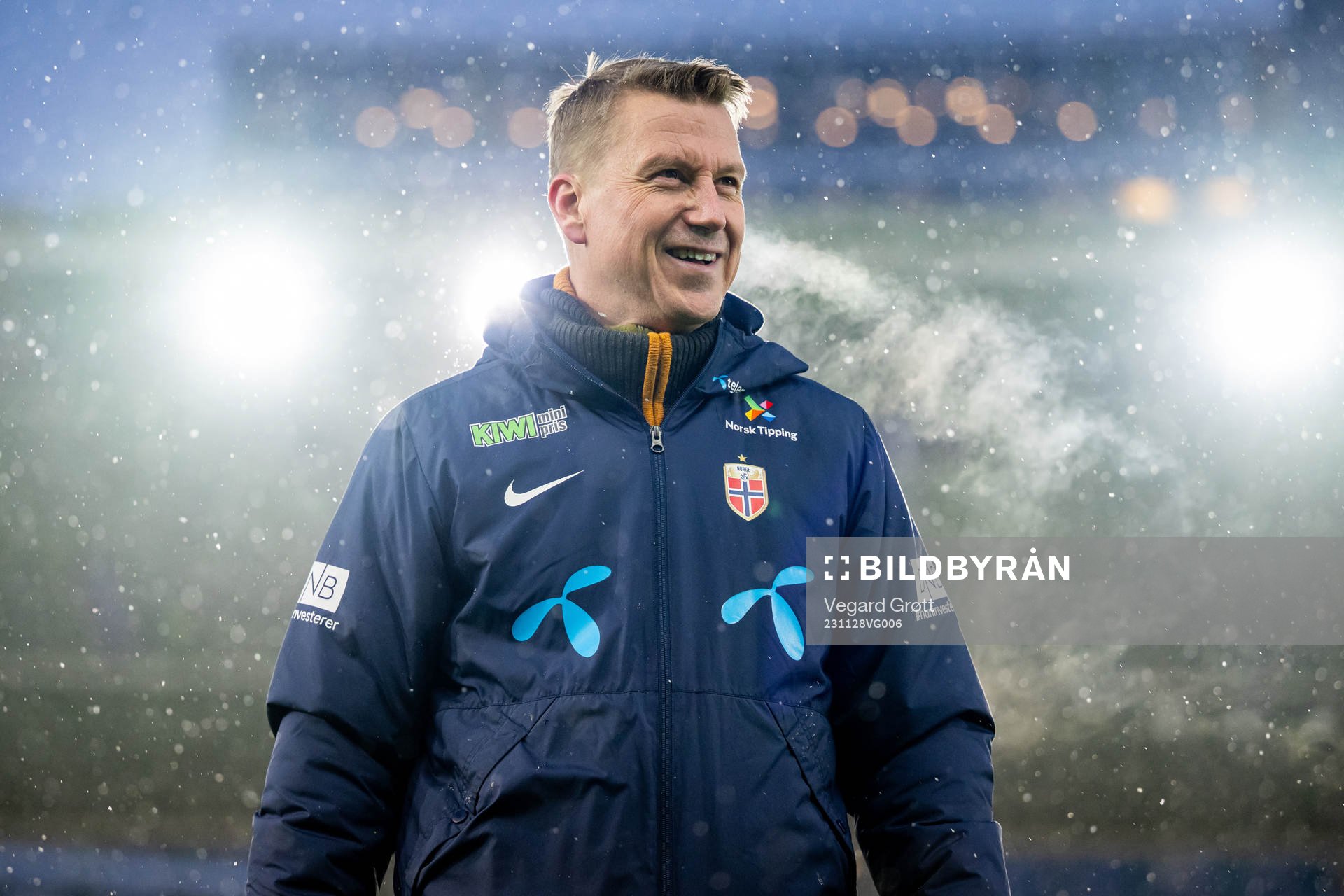Leif Gunnar Smerud, head coach of the Norwegian women's