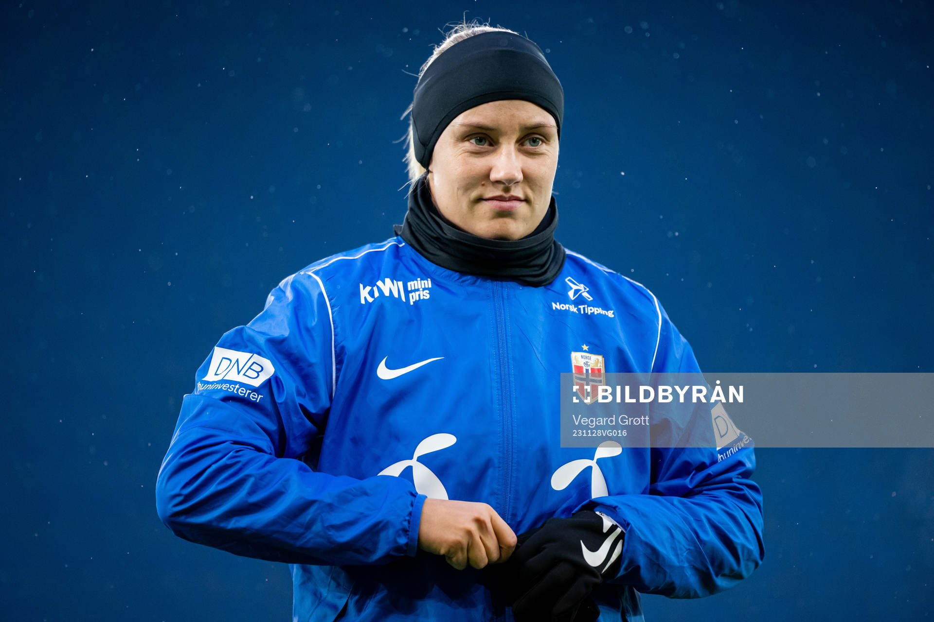 Lisa Fjeldstad Naalsund of the Norwegian women's national