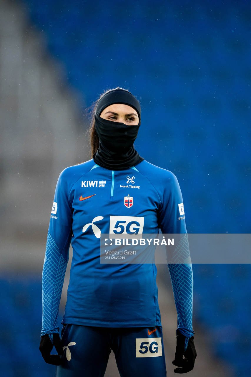 Ingrid Syrstad Engen of the Norwegian women's national