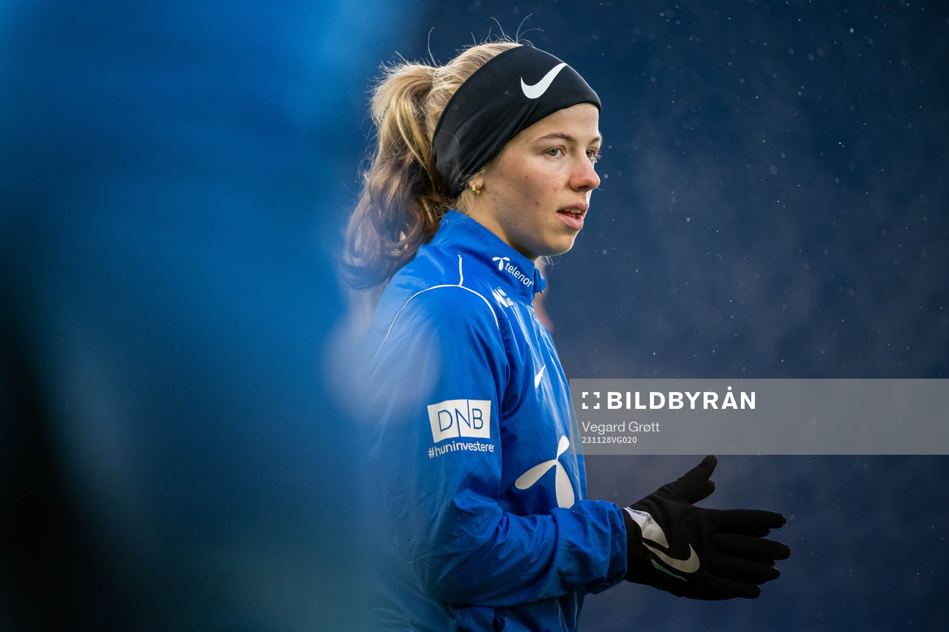 Justine Kielland of the Norwegian women's national football