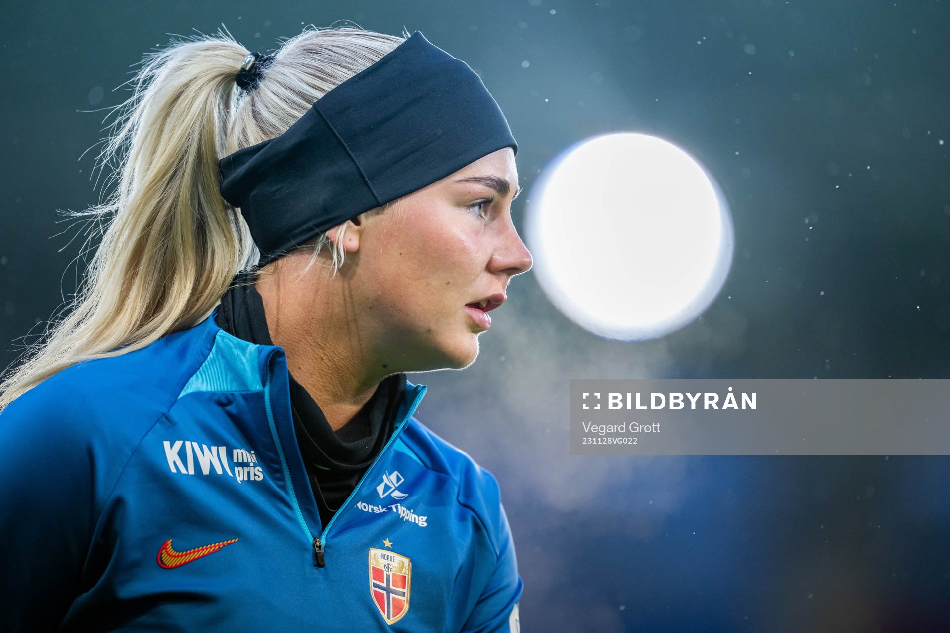 Cathinka Tandberg of the Norwegian women's national