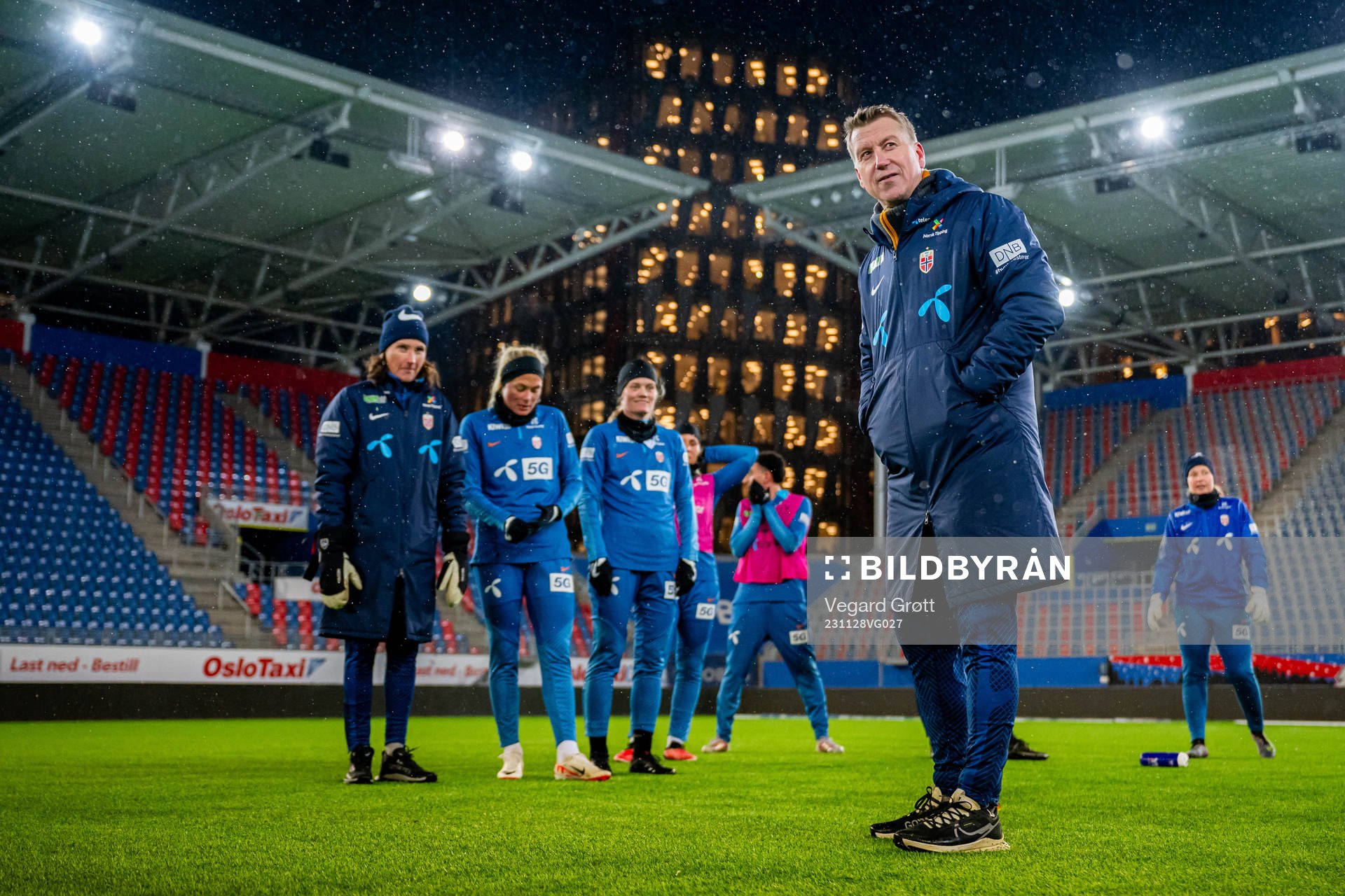 Leif Gunnar Smerud, head coach of the Norwegian women's