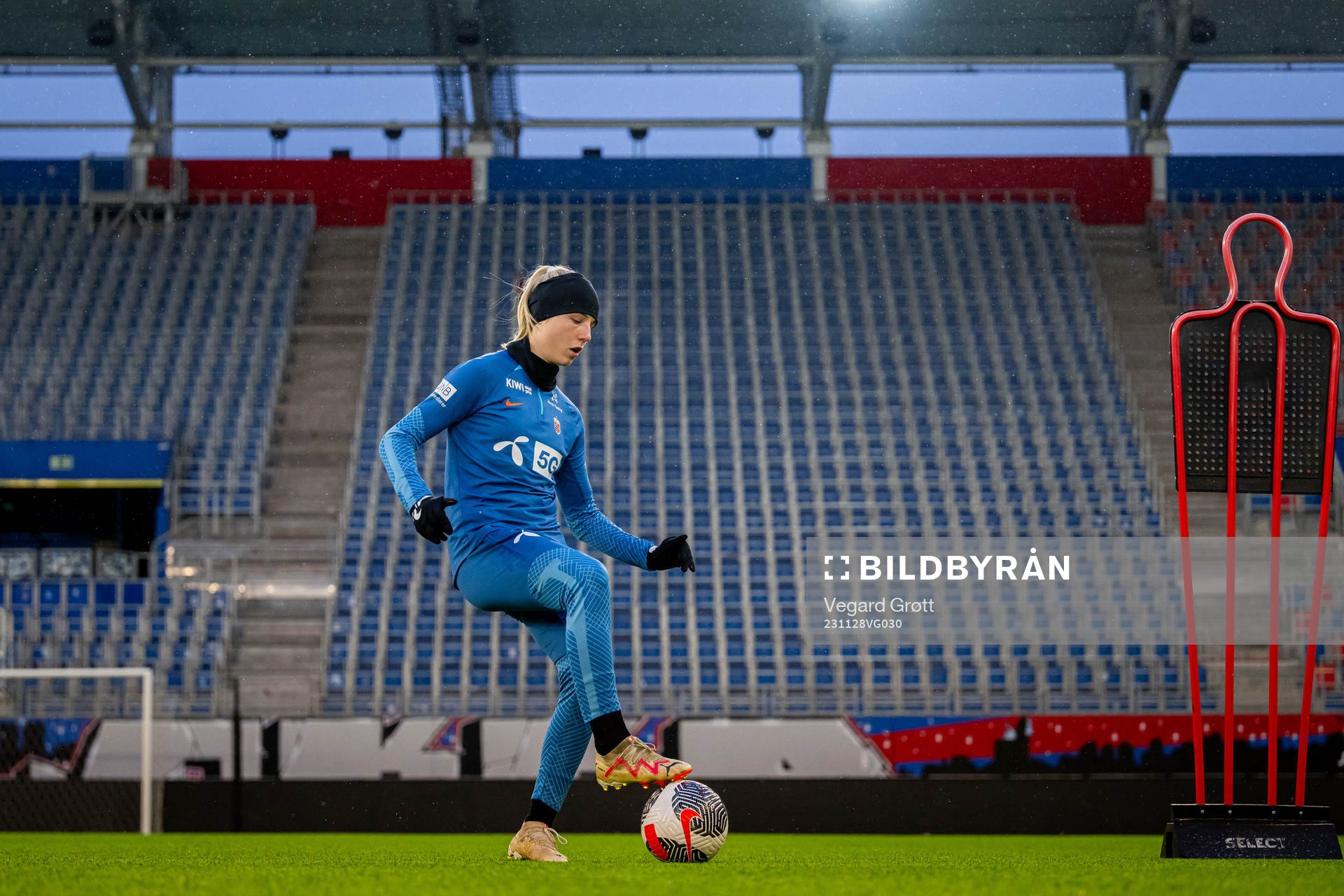 Sophie Román Haug of the Norwegian women's national