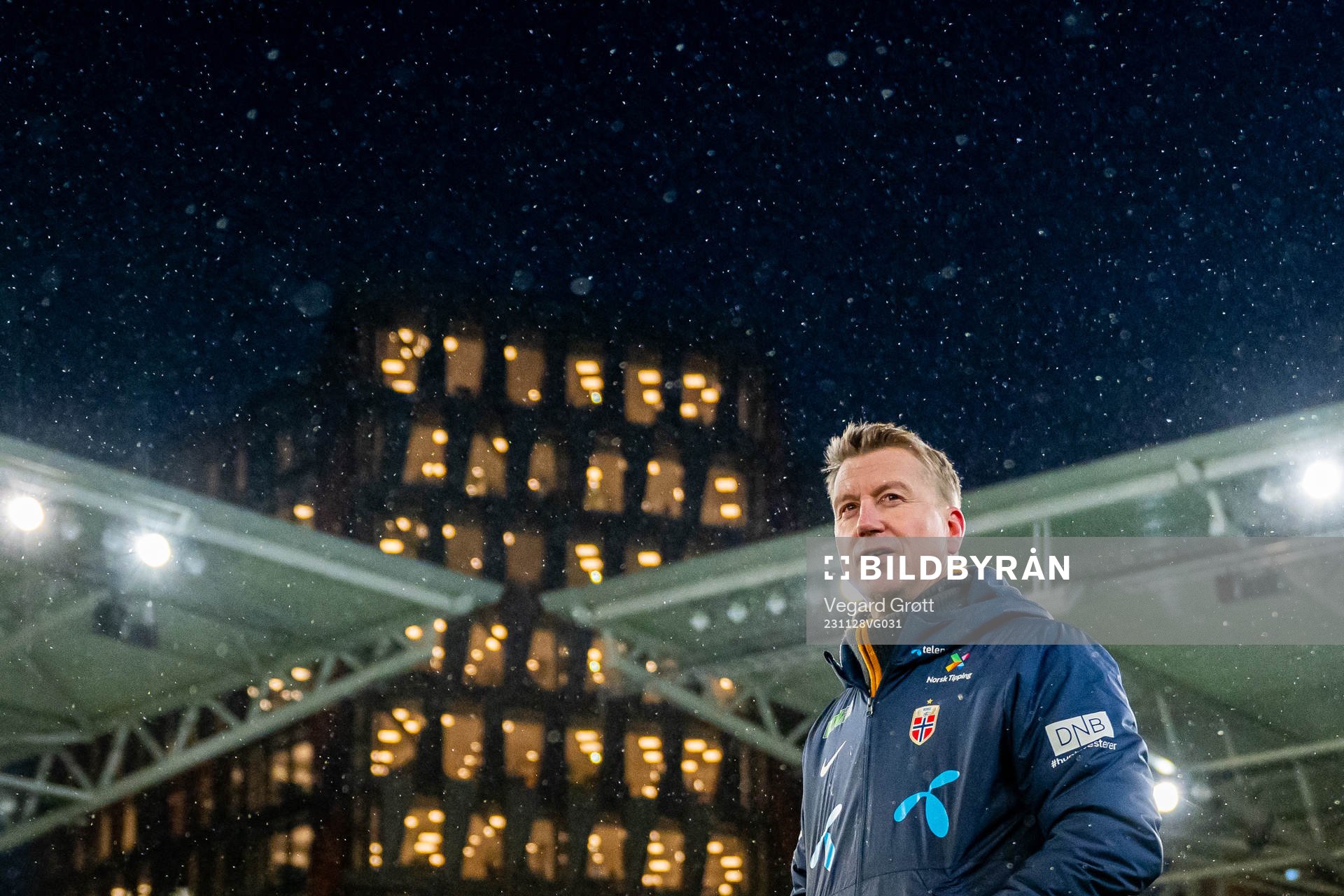 Leif Gunnar Smerud, head coach of the Norwegian women's