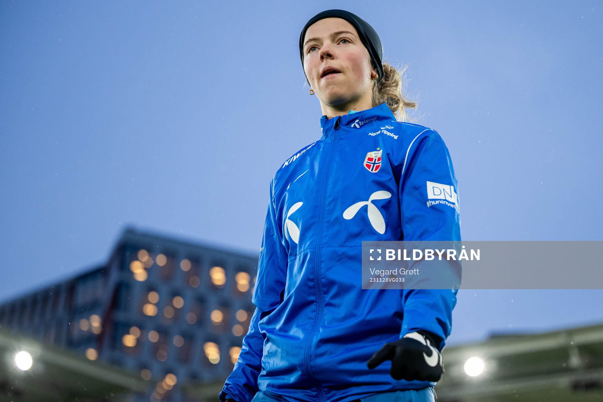 Justine Kielland of the Norwegian women's national football
