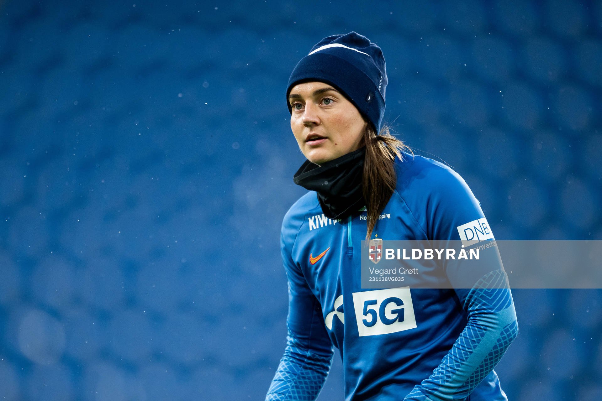 Vilde Bøe Risa of the Norwegian women's national football