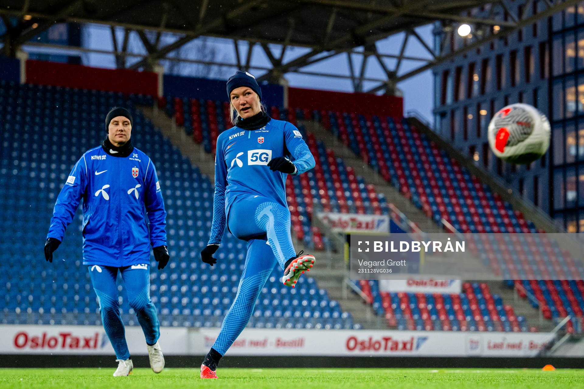 Frida Maanum of the Norwegian women's national football team