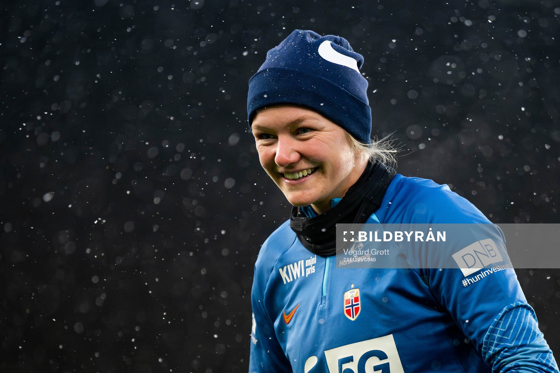 Frida Maanum of the Norwegian women's national football team