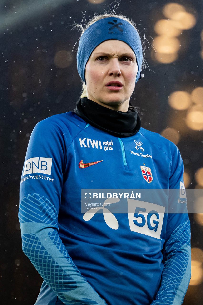 Karina Sævik of the Norwegian women's national football