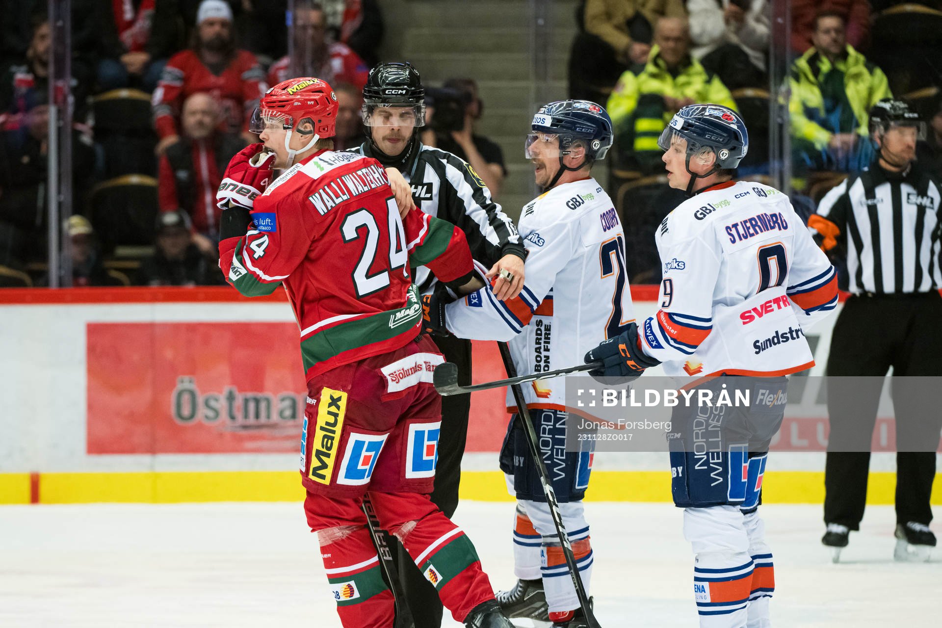 MoDos Erik Walli Walterholm och Växjös Brian Cooper