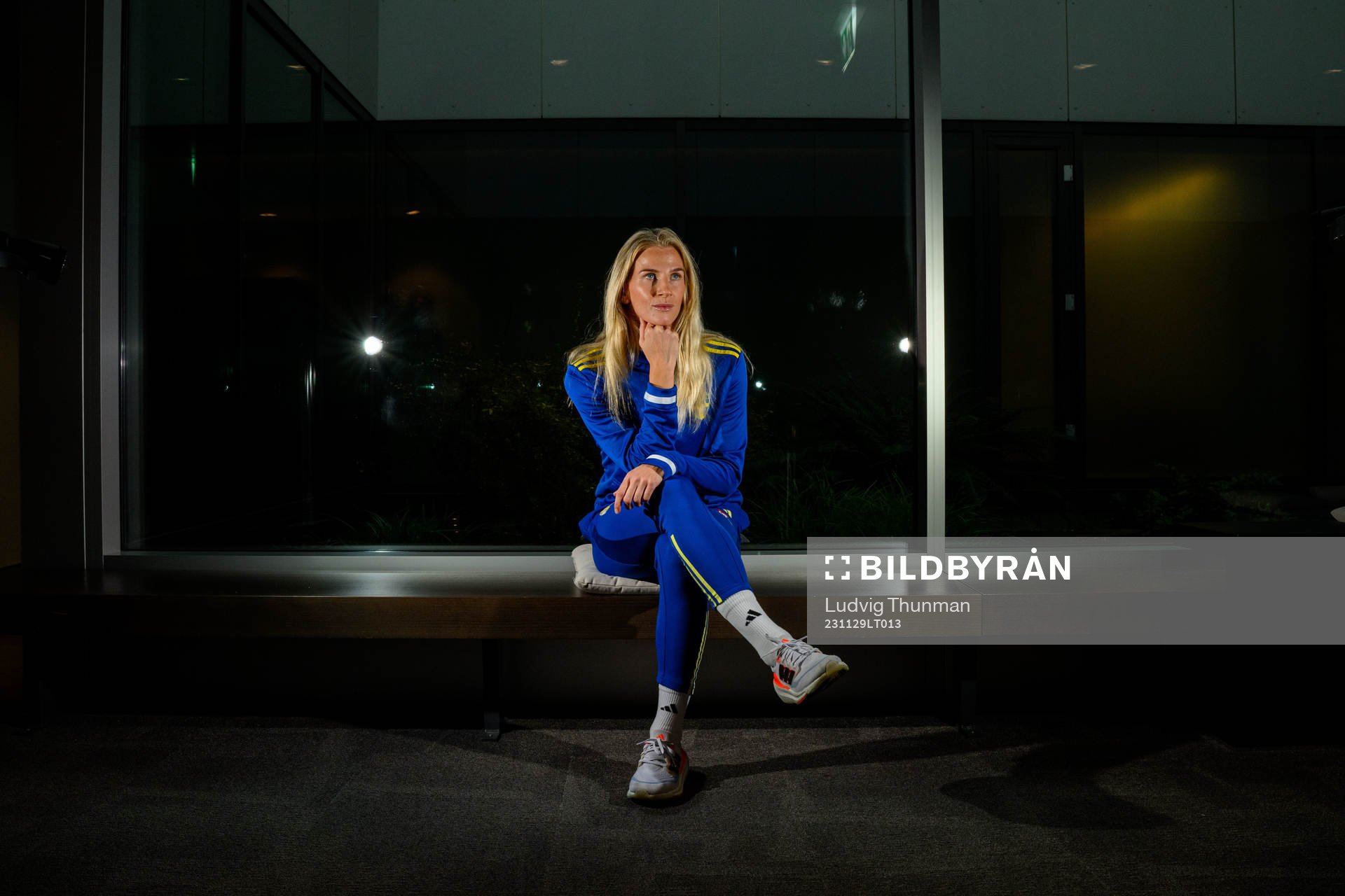 Sofia Jakobsson of Sweden of the women's national football